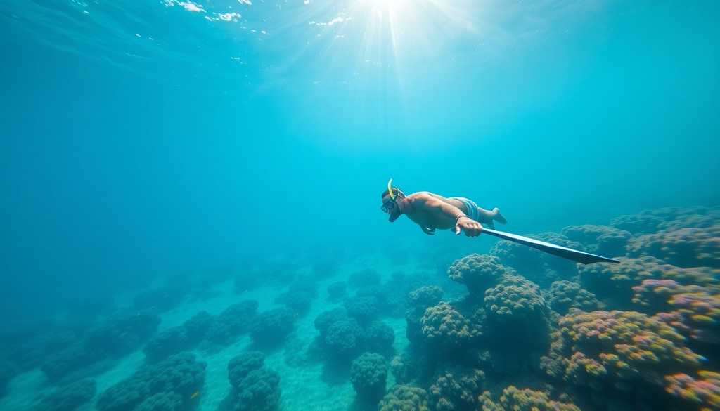 Snorkeling przy rafie koralowej w Morzu Czerwonym w Egipcie